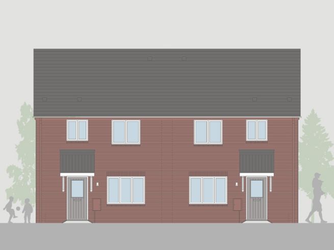 3 bedroom houses - artist's impression subject to change